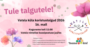 Kevadised koristustalgud 2026