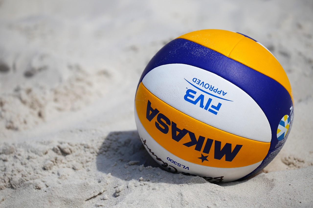 sports, beach volleyball, ball, sand, nature, ball sports, beach, volleyball, beach volley, volley, game, team sport, playing field